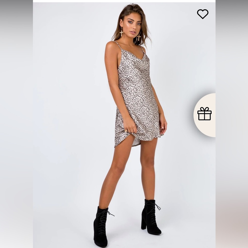 Leopard Betta Vanore Mini Dress
